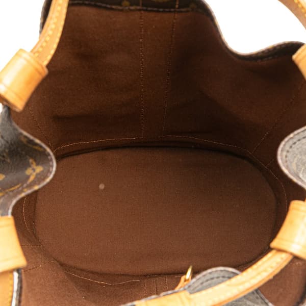 Pre-owned Louis Vuitton Monogram Randonnee PM Brown