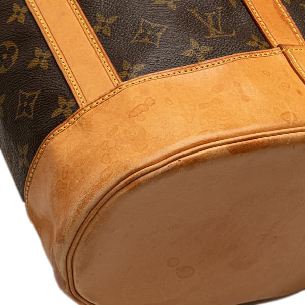 Pre-owned Louis Vuitton Monogram Randonnee PM Brown