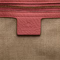 Miniatyrbild 5 av 10: Pre-owned Gucci GG Canvas Drawstring Bucket Bag Brown