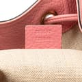 Miniatyrbild 6 av 10: Pre-owned Gucci GG Canvas Drawstring Bucket Bag Brown