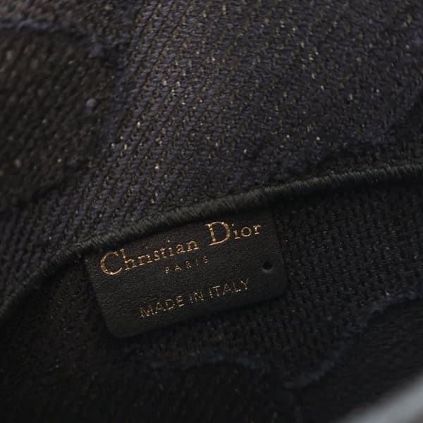 Pre-owned Dior Canvas Embroidered Camouflage Saddle Belt Bag Blue