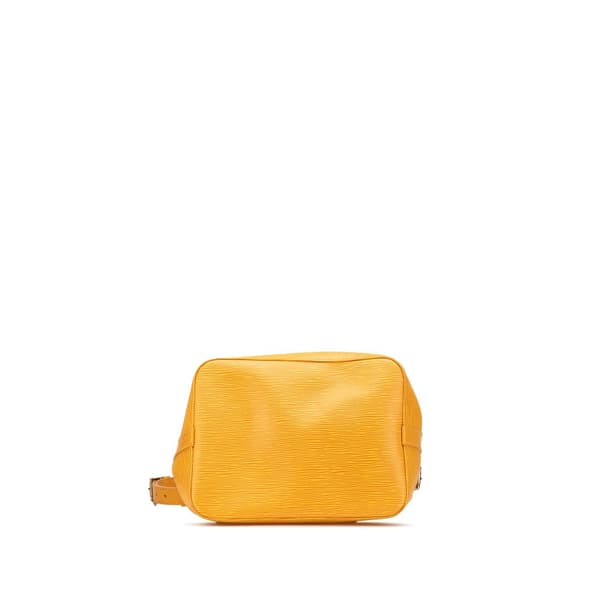 Pre-owned Louis Vuitton Epi Petit Noe Yellow