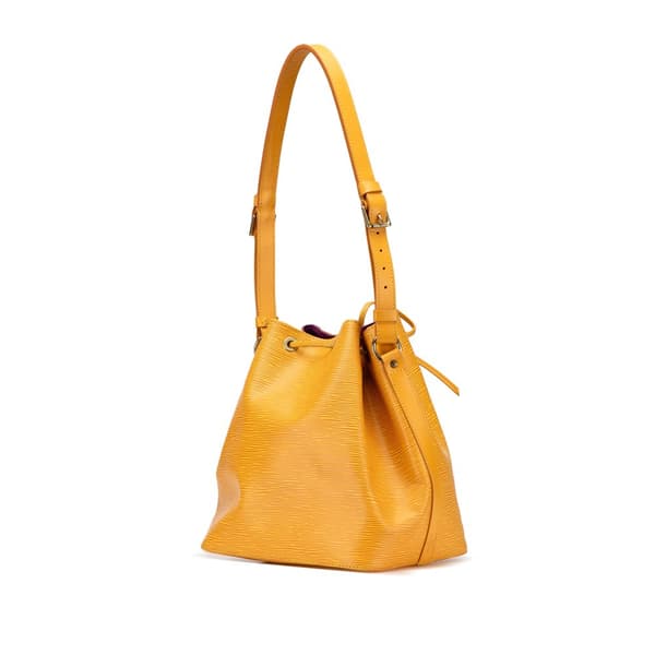 Pre-owned Louis Vuitton Epi Petit Noe Yellow