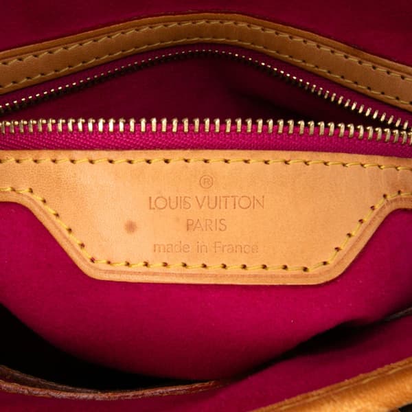 Pre-owned Louis Vuitton Monogram Multicolore Fringe Bucket White
