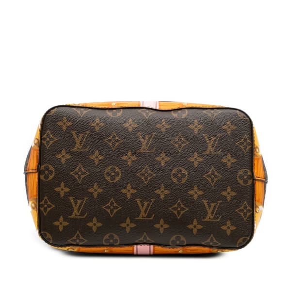 Pre-owned Louis Vuitton Monogram Summer Trunks Neonoe Brown