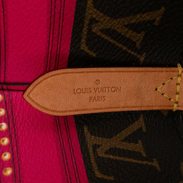 Pre-owned Louis Vuitton Monogram Summer Trunks Neonoe Brown