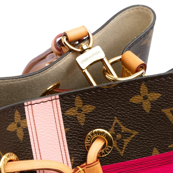 Pre-owned Louis Vuitton Monogram Summer Trunks Neonoe Brown