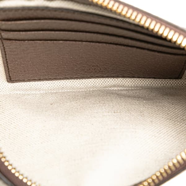 Pre-owned Gucci Mini GG Supreme Blondie Belt Bag Brown