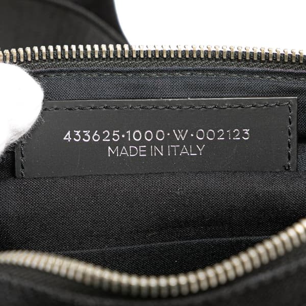 Pre-owned Balenciaga Canvas and Leather Neo Lift Belt Bag Black