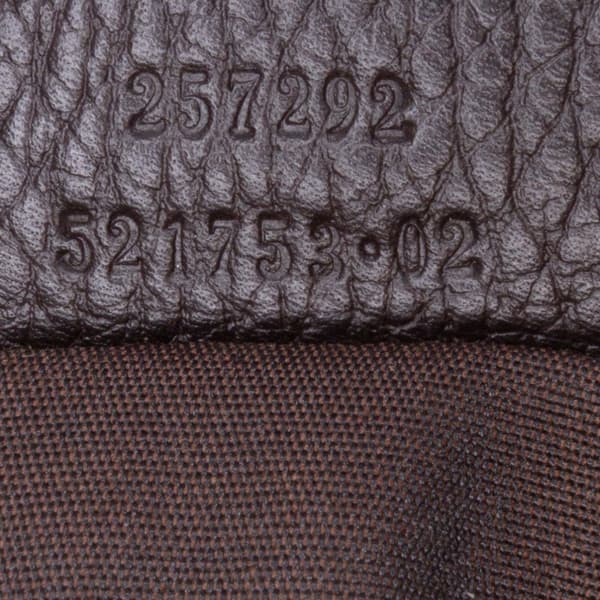 Pre-owned Gucci Canvas Reins Hobo Bag Brown