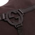 Miniatyrbild 9 av 10: Pre-owned Gucci Canvas Reins Hobo Bag Brown