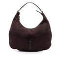 Miniatyrbild 1 av 10: Pre-owned Gucci Canvas Reins Hobo Bag Brown