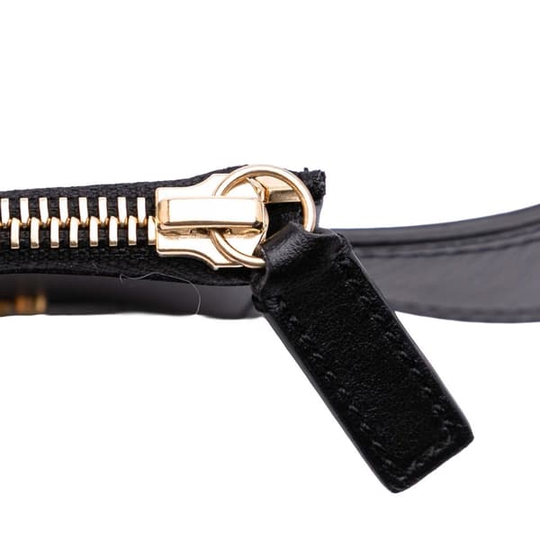 Pre-owned Jacquemus Leather La Ceinture Carree Belt Bag Black