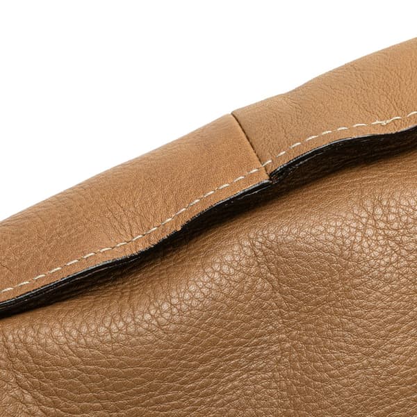 Pre-owned Chloé Large Pebbled Calfskin Marcie Hobo Brown