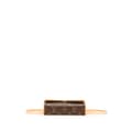 Miniatyrbild 3 av 10: Pre-owned Louis Vuitton Monogram Pochette Florentine Brown