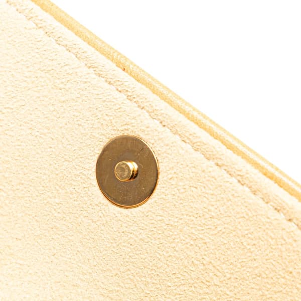 Pre-owned Louis Vuitton Monogram Pochette Florentine Brown