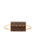 Miniatyrbild 1 av 10: Pre-owned Louis Vuitton Monogram Pochette Florentine Brown