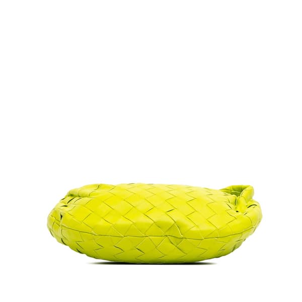 Pre-owned Bottega Veneta Mini Nappa Intrecciato Jodie Green