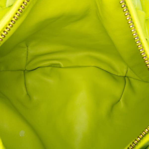 Pre-owned Bottega Veneta Mini Nappa Intrecciato Jodie Green