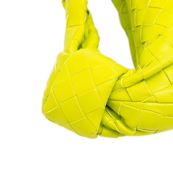 Pre-owned Bottega Veneta Mini Nappa Intrecciato Jodie Green