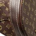 Miniatyrbillede 9 af 10: Pre-owned Louis Vuitton Monogram Mini Lin Bucket PM Brown
