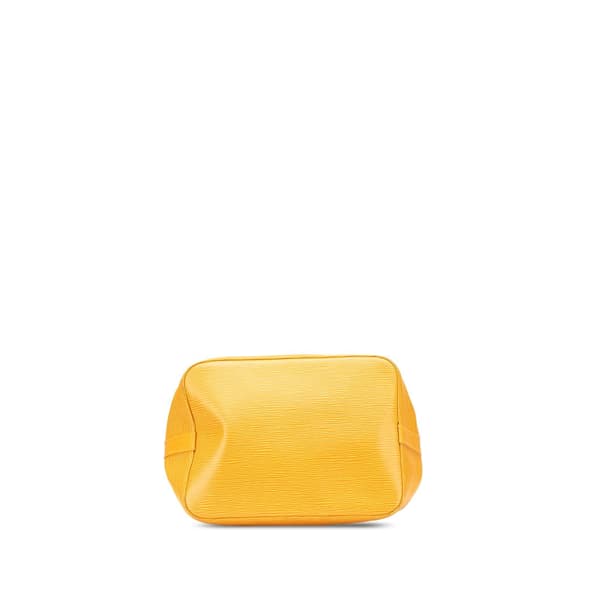 Pre-owned Louis Vuitton Epi Petit Noe Yellow