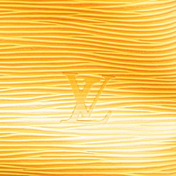 Pre-owned Louis Vuitton Epi Petit Noe Yellow