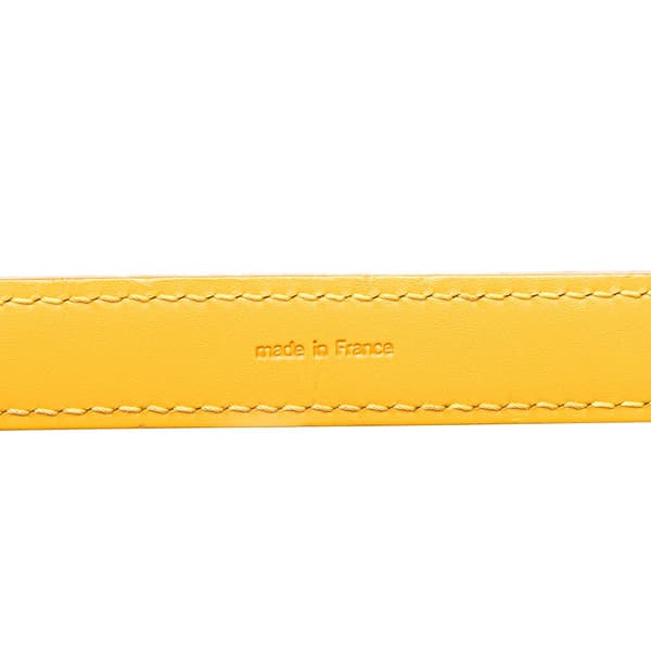 Pre-owned Louis Vuitton Epi Petit Noe Yellow