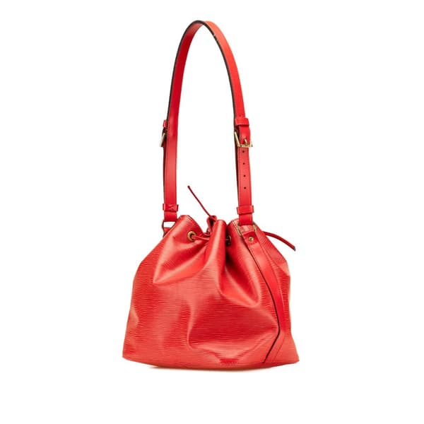 Pre-owned Louis Vuitton Epi Petit Noe Red