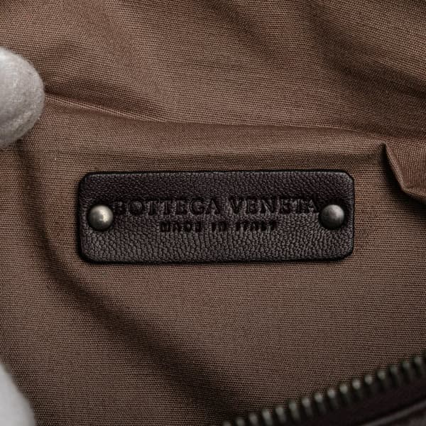 Pre-owned Bottega Veneta Nappa Intrecciato Belt Bag Red