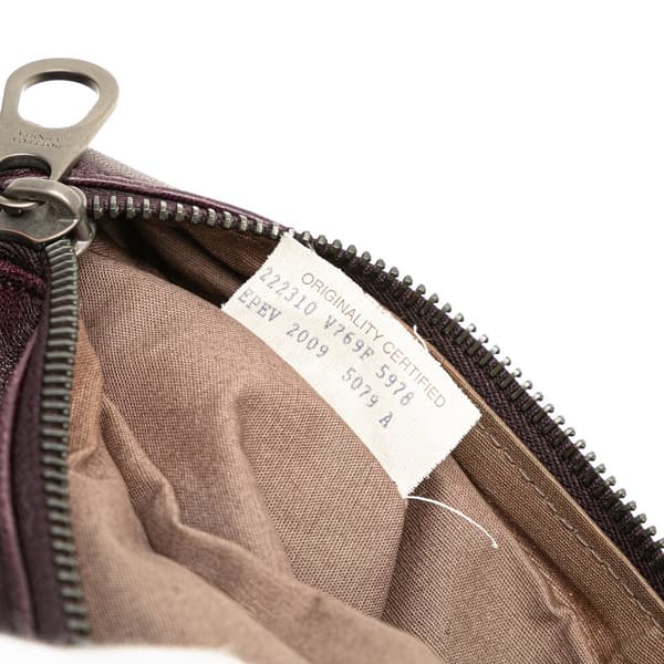 Pre-owned Bottega Veneta Nappa Intrecciato Belt Bag Red