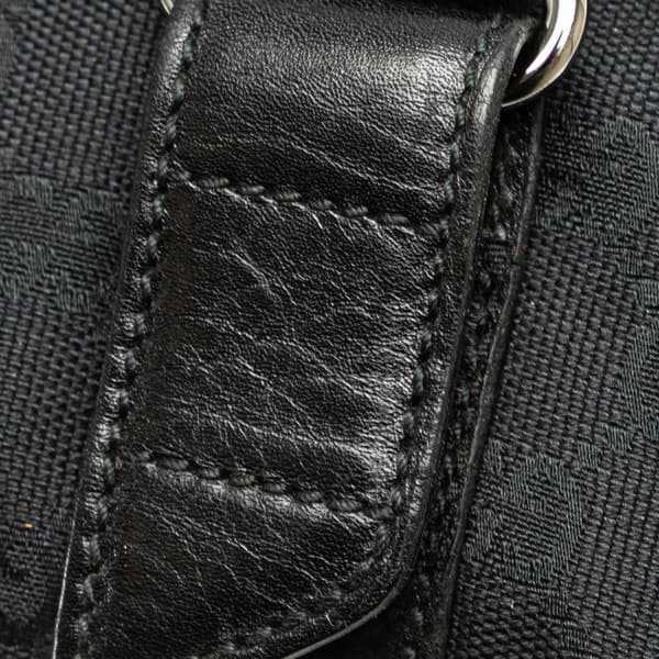 Pre-owned Gucci GG Canvas Belt Bag Black