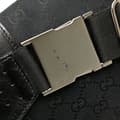 Miniatyrbilde 10 av 10: Pre-owned Gucci GG Canvas Belt Bag Black