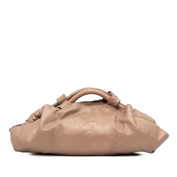 Pre-owned LOEWE Nappa Aire Gold