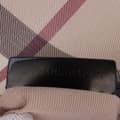 Miniatyrbild 6 av 10: Pre-owned Burberry Supernova Check Coated Canvas Larkin Hobo Brown
