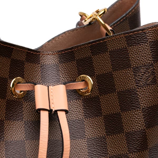 Pre-owned Louis Vuitton Damier Ebene NeoNoe MM Brown