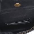 Miniatyrbilde 5 av 10: Pre-owned Dior Grained Calfskin Saddle Belt Bag Black