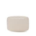 Miniatyrbild 3 av 10: Pre-owned Chanel Small Quilted Caviar Flat Drawstring Chain Bucket Bag White