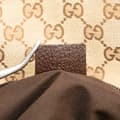 Miniatyrbild 6 av 10: Pre-owned Gucci GG Canvas Belt Bag Brown