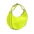 Miniatyrbillede 2 af 6: Pre-owned Fendi Small Vitello Grace Matte Fendigraphy Hobo Yellow