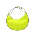 Miniatyrbillede 1 af 6: Pre-owned Fendi Small Vitello Grace Matte Fendigraphy Hobo Yellow