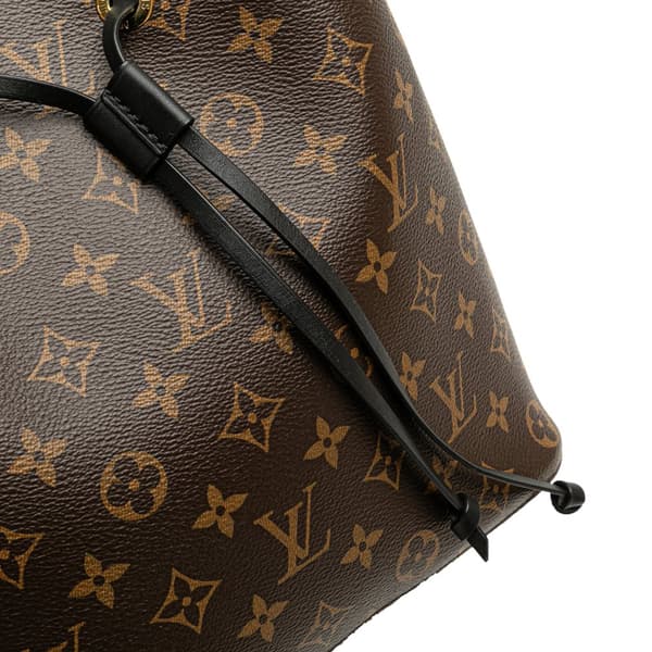 Pre-owned Louis Vuitton Monogram Neonoe MM Brown