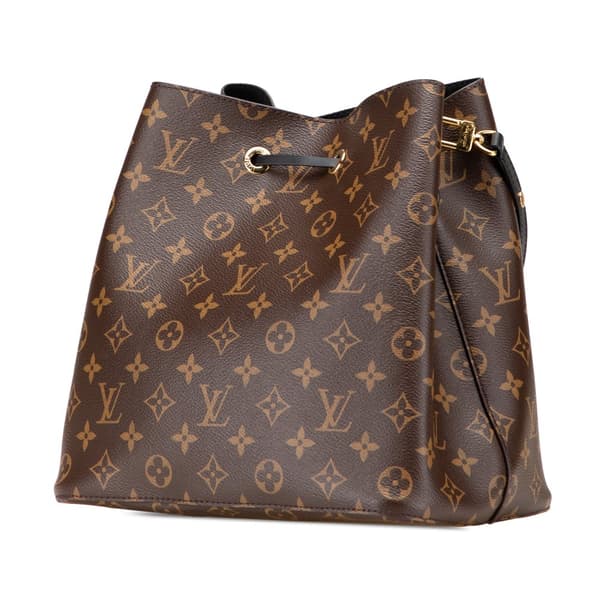Pre-owned Louis Vuitton Monogram Neonoe MM Brown