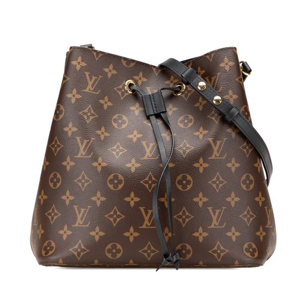 Pre-owned Louis Vuitton Monogram Neonoe MM Brown