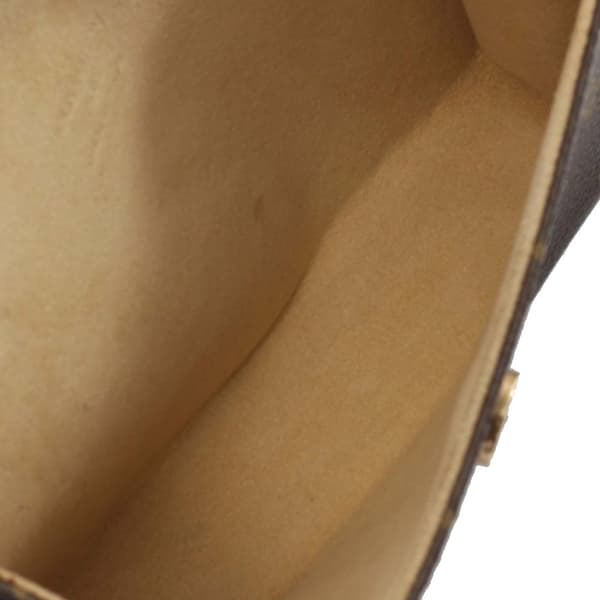Pre-owned Louis Vuitton Monogram Pochette Florentine Brown