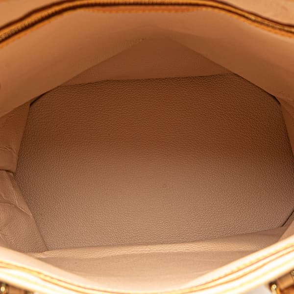 Pre-owned Louis Vuitton Monogram Bucket GM Brown