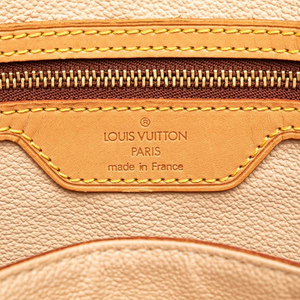 Pre-owned Louis Vuitton Monogram Bucket GM Brown