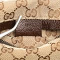 Miniatyrbild 6 av 10: Pre-owned Gucci GG Canvas Double Pocket Belt Bag Brown