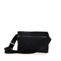Miniatyrbild 2 av 10: Pre-owned Gucci GG Canvas Double Pocket Belt Bag Black