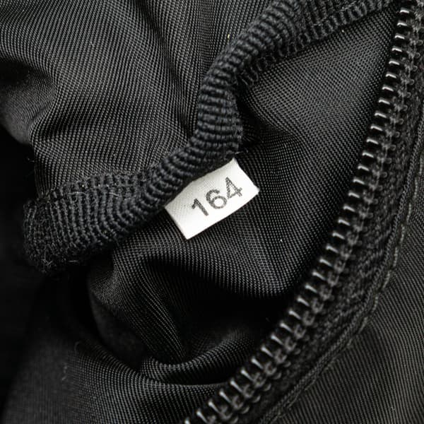 Pre-owned Prada Tessuto Multi Pocket Belt Bag Black